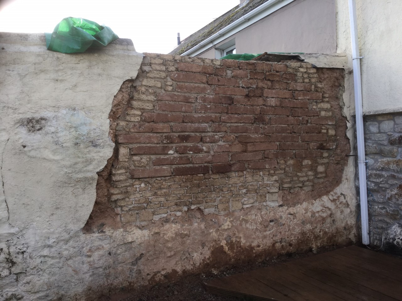 Cob Wall Repair Cornwall