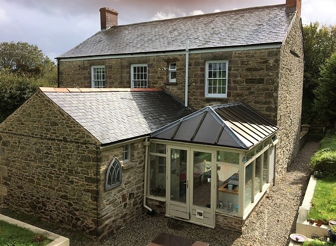 External Lime Pointing in Cornwall 