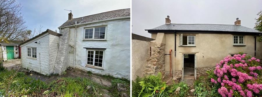 Stone and Cob Listed Cottage St Agnes 