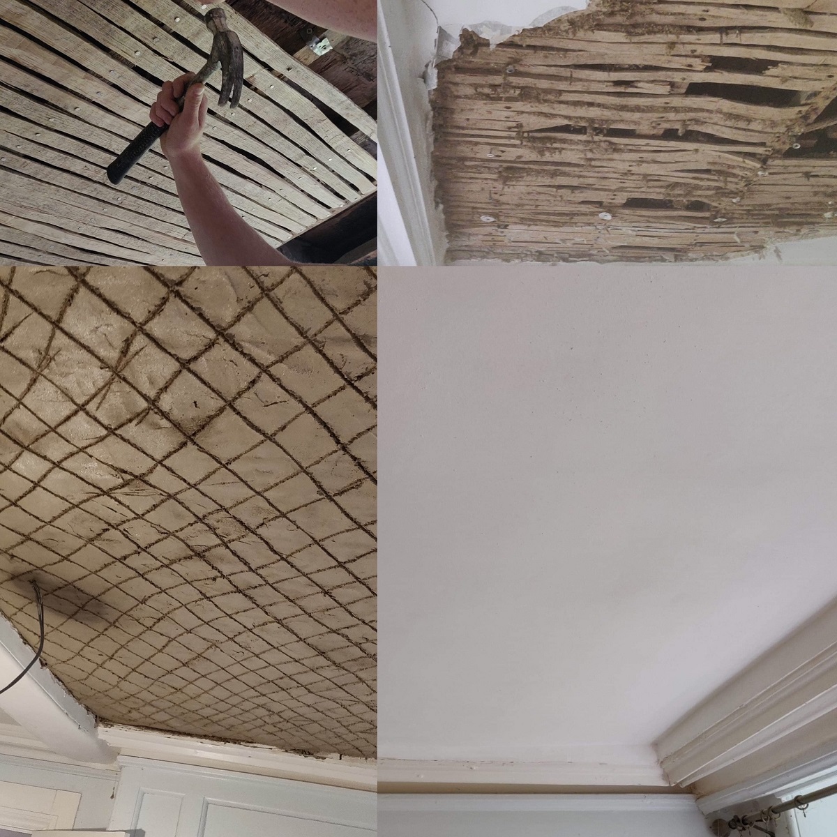 Lath and Plaster Ceiling Cornwall