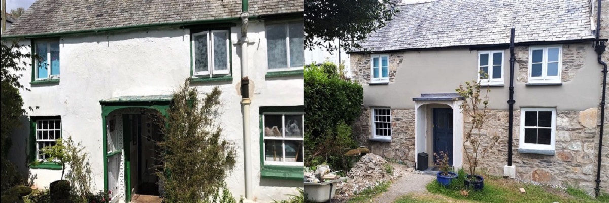 Lime Render and Lime Pointing Cornwall