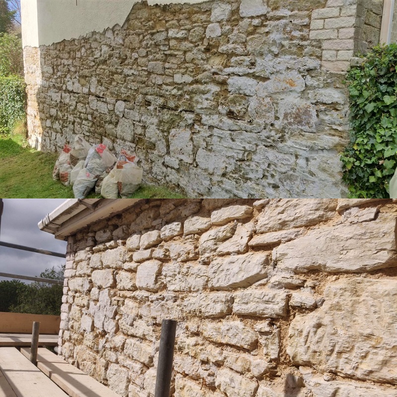 Cement Render Removal Process Cornwall
