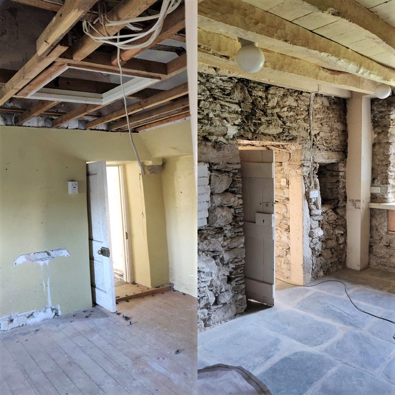 Non Breathable Plaster Removal Cornwall